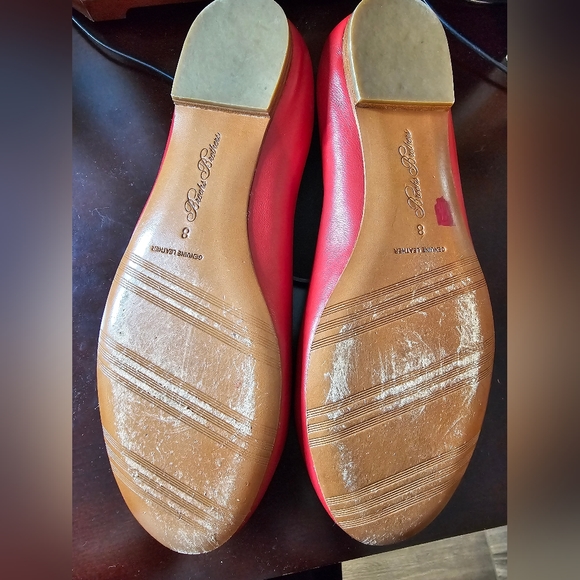 Brooks Brothers Red Ballet Leather Flats size 8 EUC - Picture 7 of 12